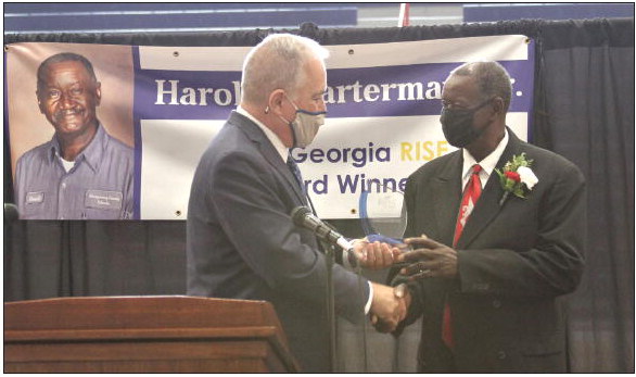 State School Superintendent Honors  Montgomery’s Harold Quarterman