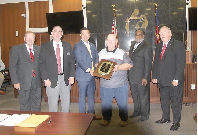Toombs County Commission  Commends Employee’s Service
