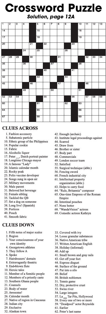 Crossword Puzzle