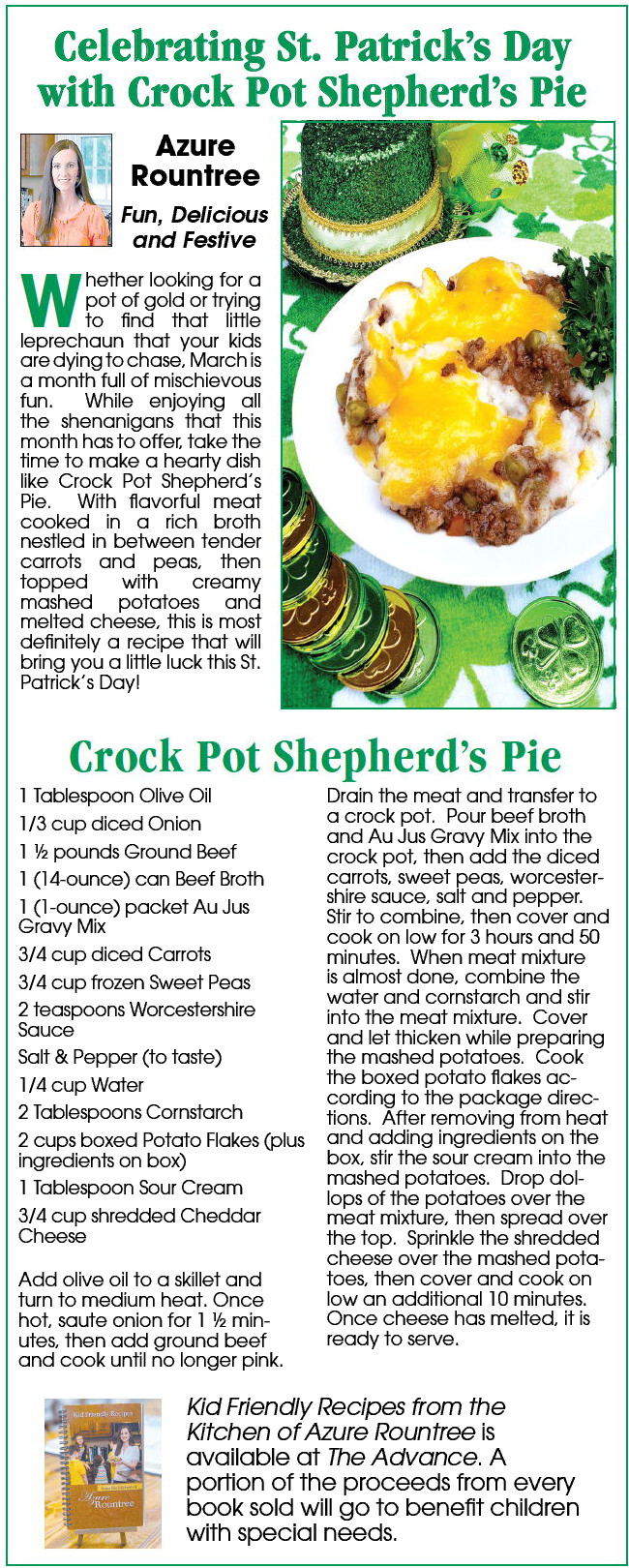 Crock Pot Shepherd’s Pie