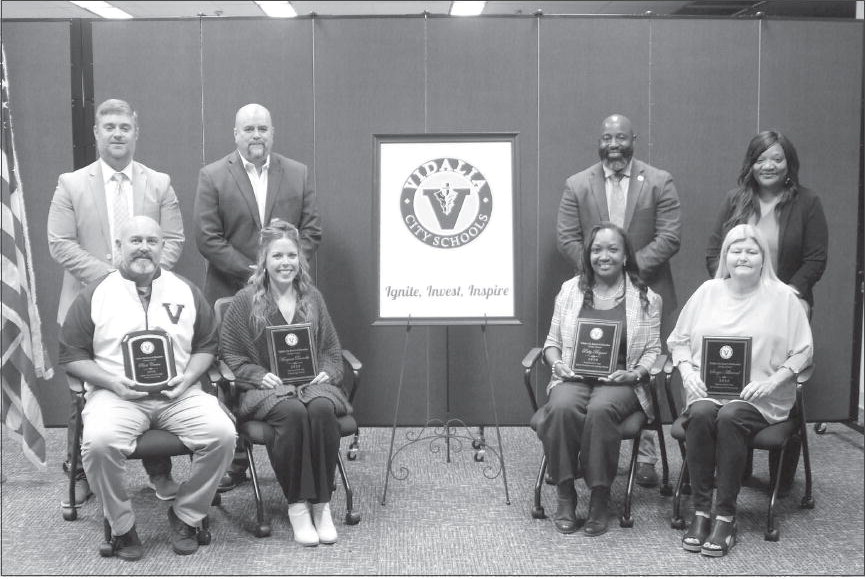 Vidalia BOE Celebrates Teachers of the Year