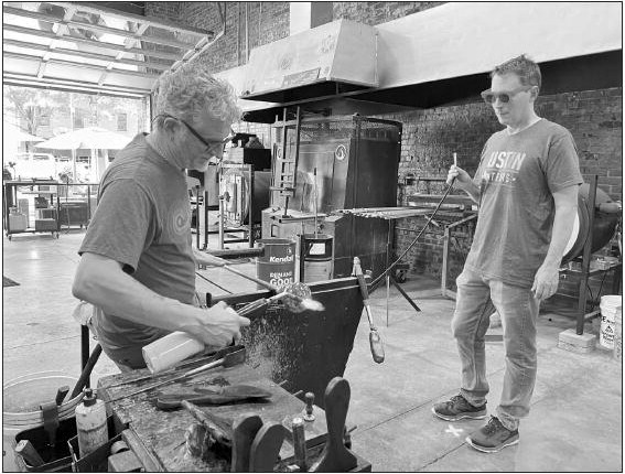 Blowing Glass