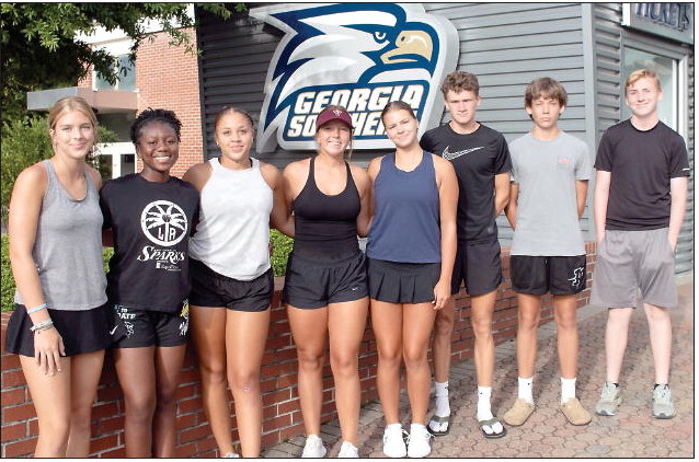 VHS Tennis Attends GSU Camp