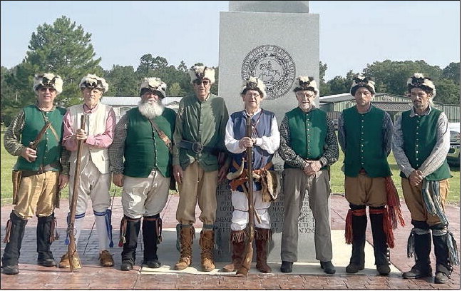 Brier Creek Artillery attend the SCV Memorial Ribbon Cutting Event