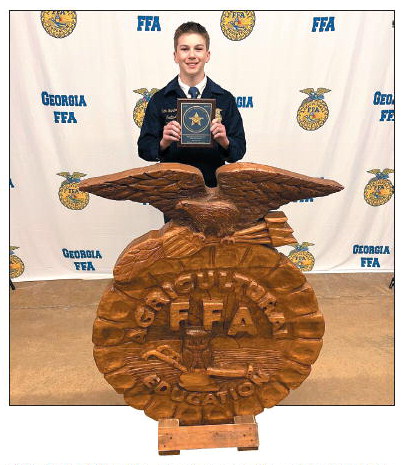 MoCO FFA Member  Named National Proficiency Finalist