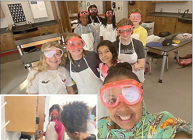 8th Graders Bring Science to Life with Hands-On Lab Experiments