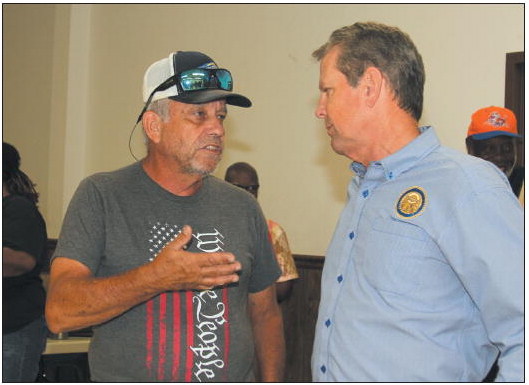 Governor Kemp Surveys Hurricane  Damage Across Southeast Georgia