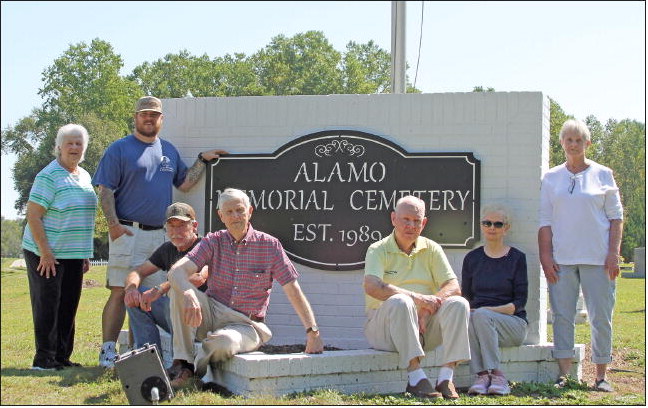 Dedicated Volunteers Help  Ensure Preservation of  Alamo Memorial Cemetery