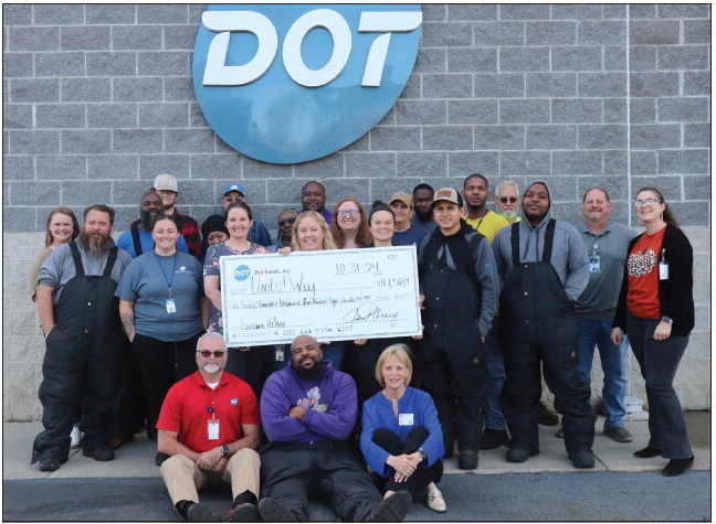 Dot Foods Donates  Over $ 100,000 to  Local Hurricane Relief