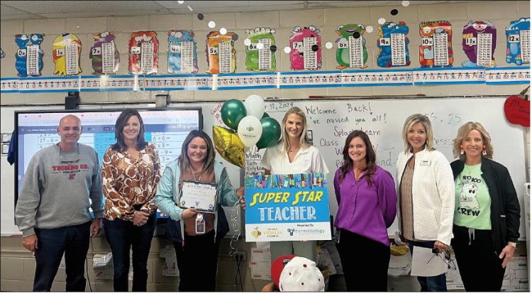 Tinoco Named October Super Star Teacher