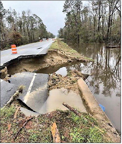 Portion of Georgia Highway 19 Closed Due to Flooding