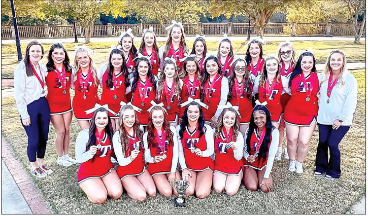 TCHS Cheer Takes 2nd At State