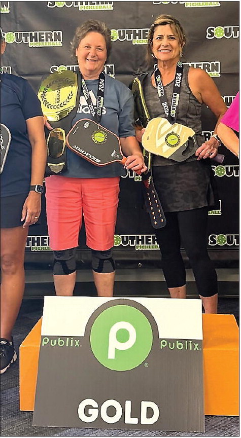 Sasser & Sweat Win Pickleball Gold