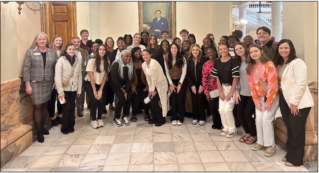 Vidalia High School  Participates in the 2025  CTSO Day at the Capitol