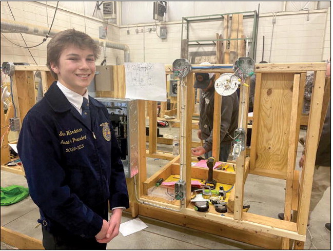 Hardeman Places in Area FFA Event