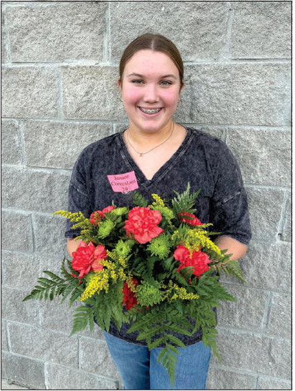 Williamson Places in  State Floral Design Event