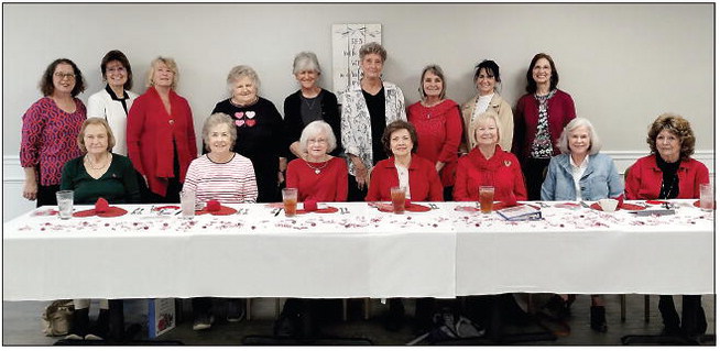 Mt. Vernon Garden Club  Celebrates Valentine’s Day