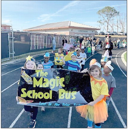 J.D. Dickerson Primary Celebrates Read Across  America Week with Grand Finale Parade at VHS